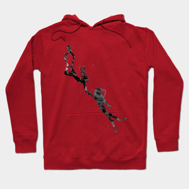 Scuba Divers Hoodie by erzebeth